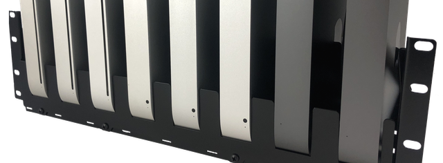 Fixed Vertical Rackmount mac mini server