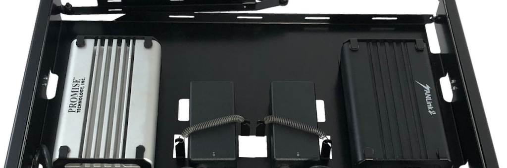 Apple Mac Mini Rack Mout Mac Mini SANlink Wire Management Slide
