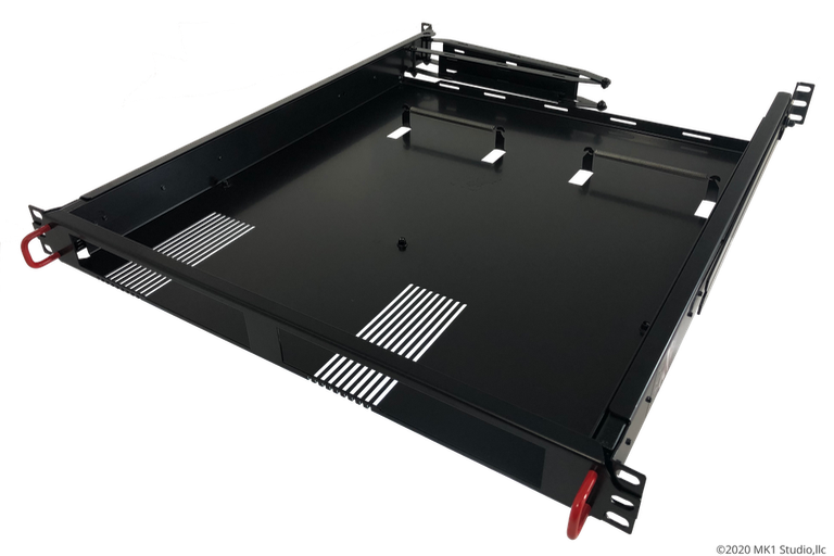 Rack Mount for 2 Lenovo ThinkStation Tiny Workstation w/ power supplies