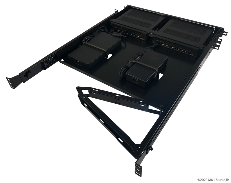 Wire Management for Lenovo ThinkStation Tiny Workstation w/ power supplies