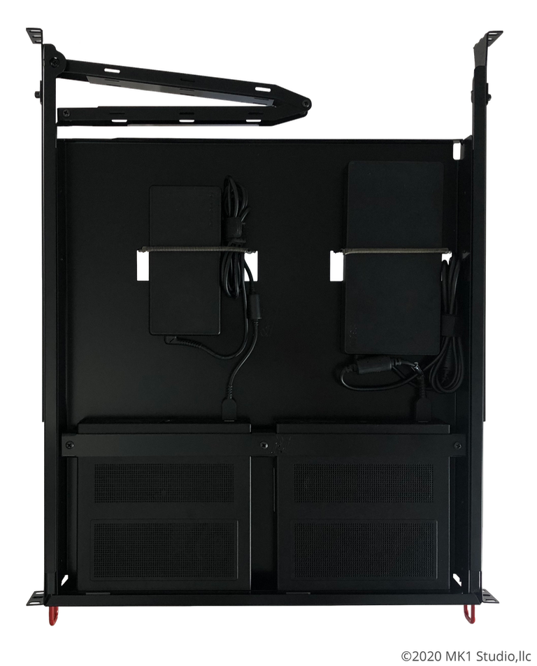 Wire Management for Lenovo ThinkStation Tiny Workstation w/ power supplies