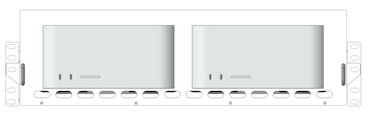 Apple Mac Studio Rack Mount