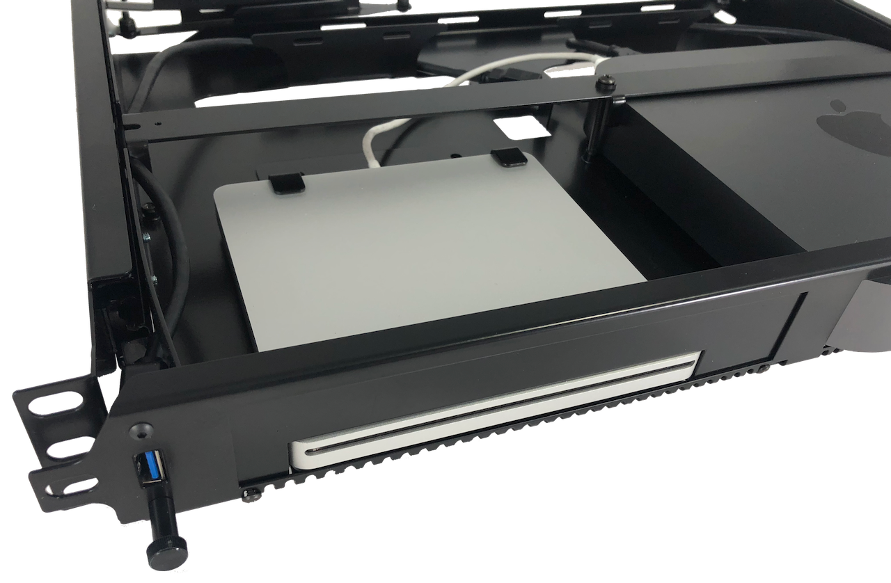 Superdrive rack mount adaptor mac mini