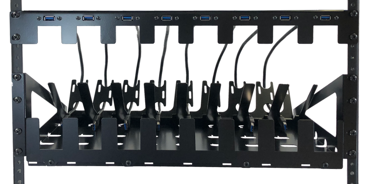 USB 3.0 clamp plate replaces standard clamp