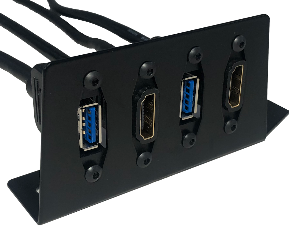 Rear facing Port adaptor plate for MPR-2X